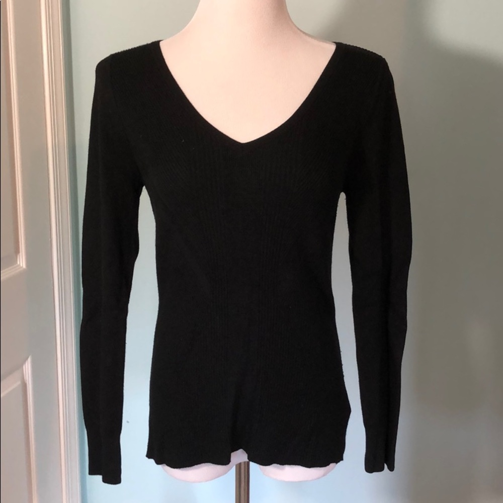 WHBM V neck sweater